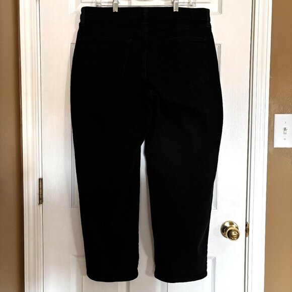 Old Navy High-Rise WOW Loose Jeans Sz 16 Short Black - Picture 3 of 7